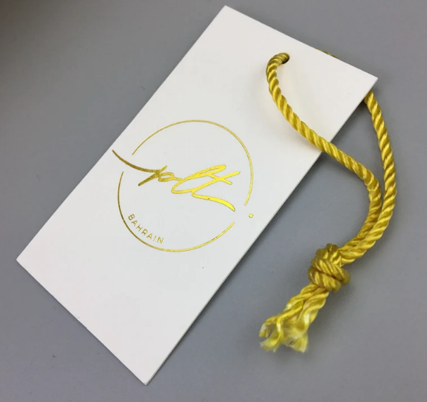 Custom Clothing Labels, End Fold Woven Labels