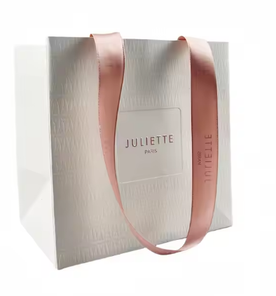 <strong>Custom Purple Art Paper Bag</strong>