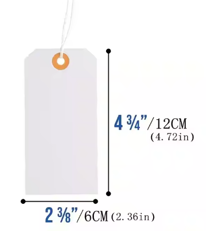 High quality transparent hangtag, plastic PVC hangtag, label hangtag