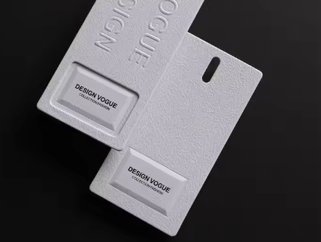 Custom Logo Hangtags for Clothing Shoes Bags-Recycled Paper Packaging by Manufacturer
