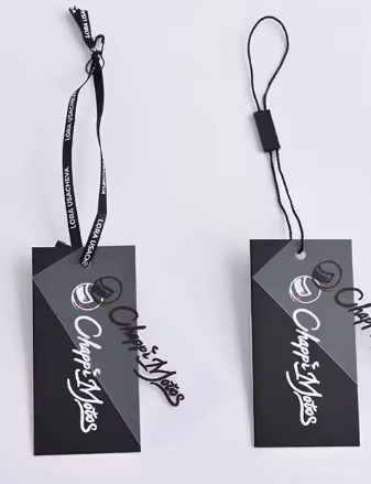 Custom Logo Hangtags for Clothing Shoes Bags-Recycled Paper Packaging by Manufacturer
