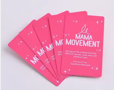 Custom Logo Hangtags for Clothing Shoes Bags-Recycled Paper Packaging by Manufacturer