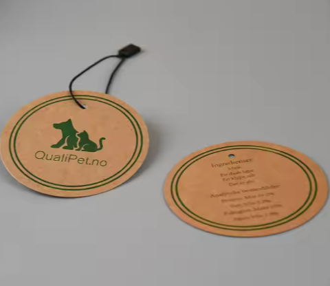 Factory Direct Sale Eco Friendly Hang Tag Luxury Hang Tag Clothing Paper Hang Tag