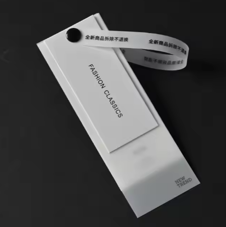hang Clip Price Tag Strips Extruded Plastic Strip Label Holder for Supermarket