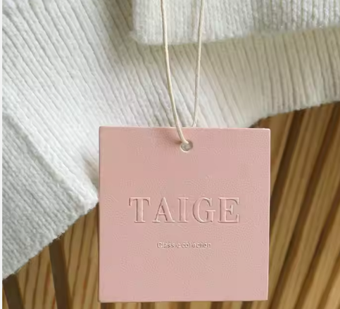 Designer Customized High Quality logo Brand Damask Woven Clothes Cloth Fabric Neck Tags Label