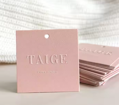 Designer Customized High Quality logo Brand Damask Woven Clothes Cloth Fabric Neck Tags Label