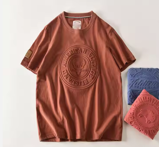 Men's Custom Logo Essential Printed Cotton T-shirt Oversized T-shirt Plain Drop Shoulder Sports Short Sleeve T-shirt