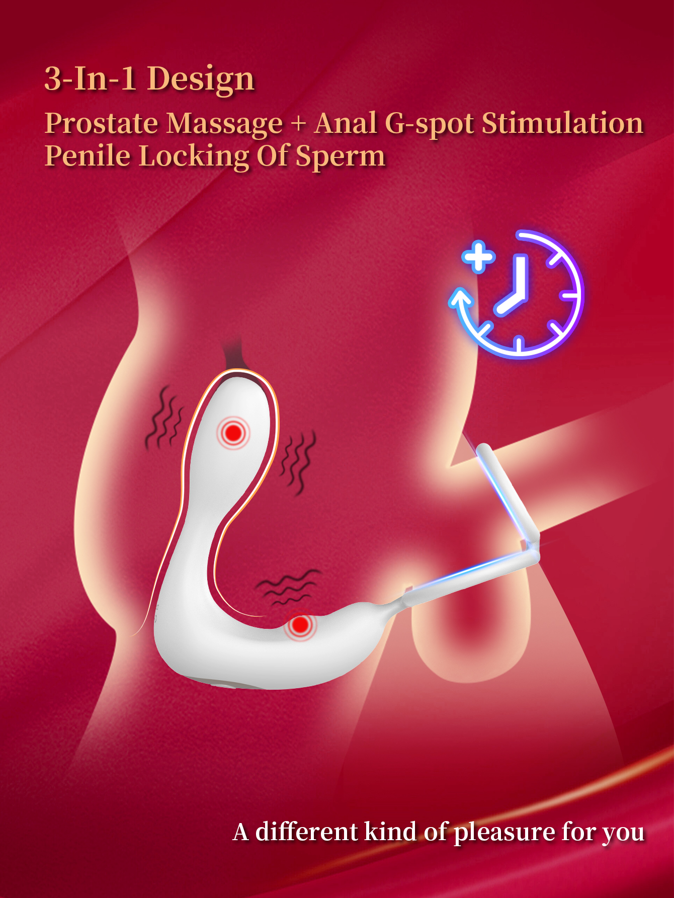 Hot-selling tadpole vibrator, for adult female masturbation, 9 vibration frequencies, APP control, DC rechargeable vibrator.