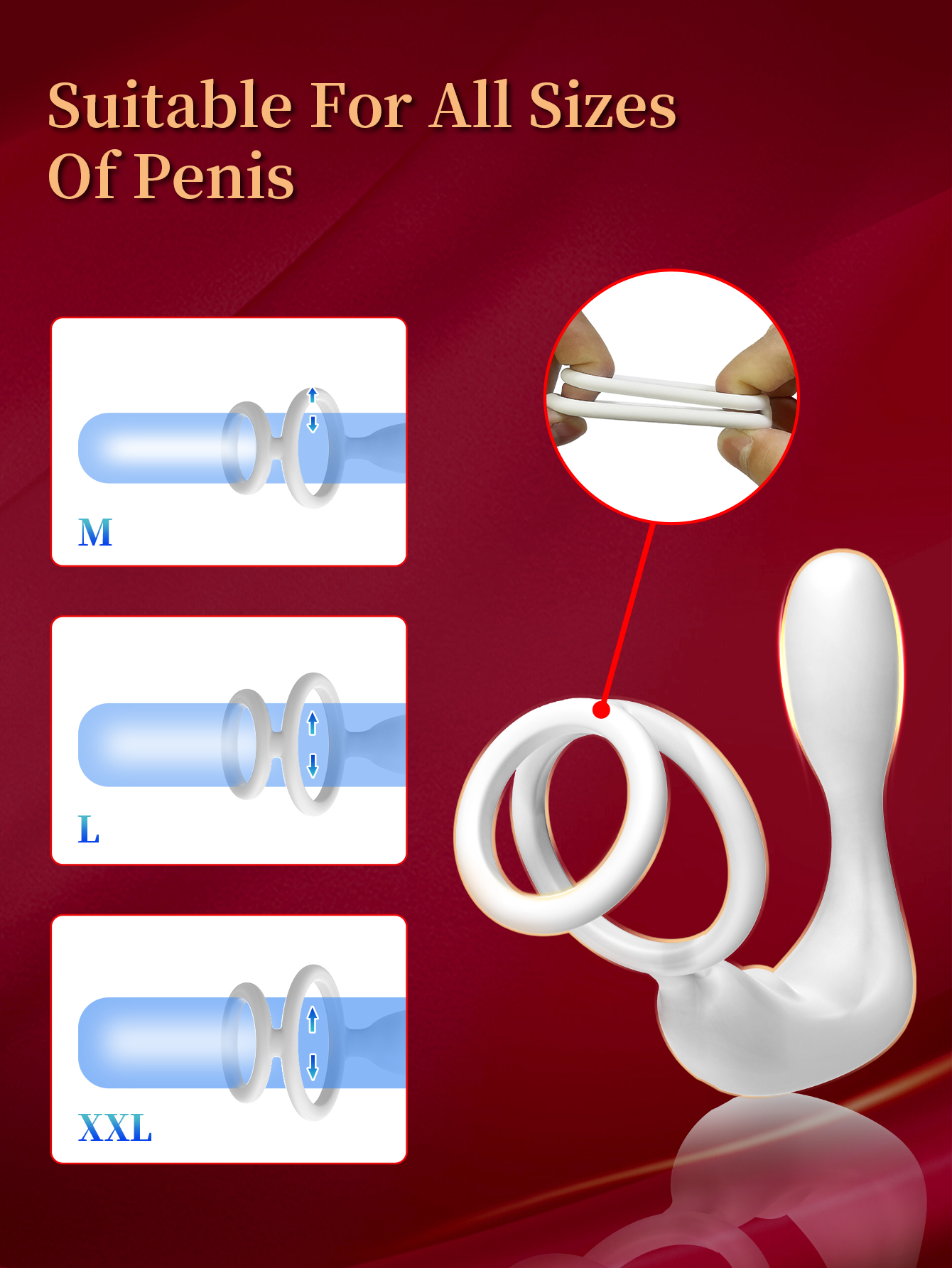 Hot-selling tadpole vibrator, for adult female masturbation, 9 vibration frequencies, APP control, DC rechargeable vibrator.